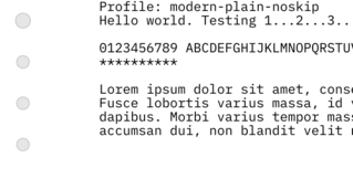 modern-plain-noskip profile sample